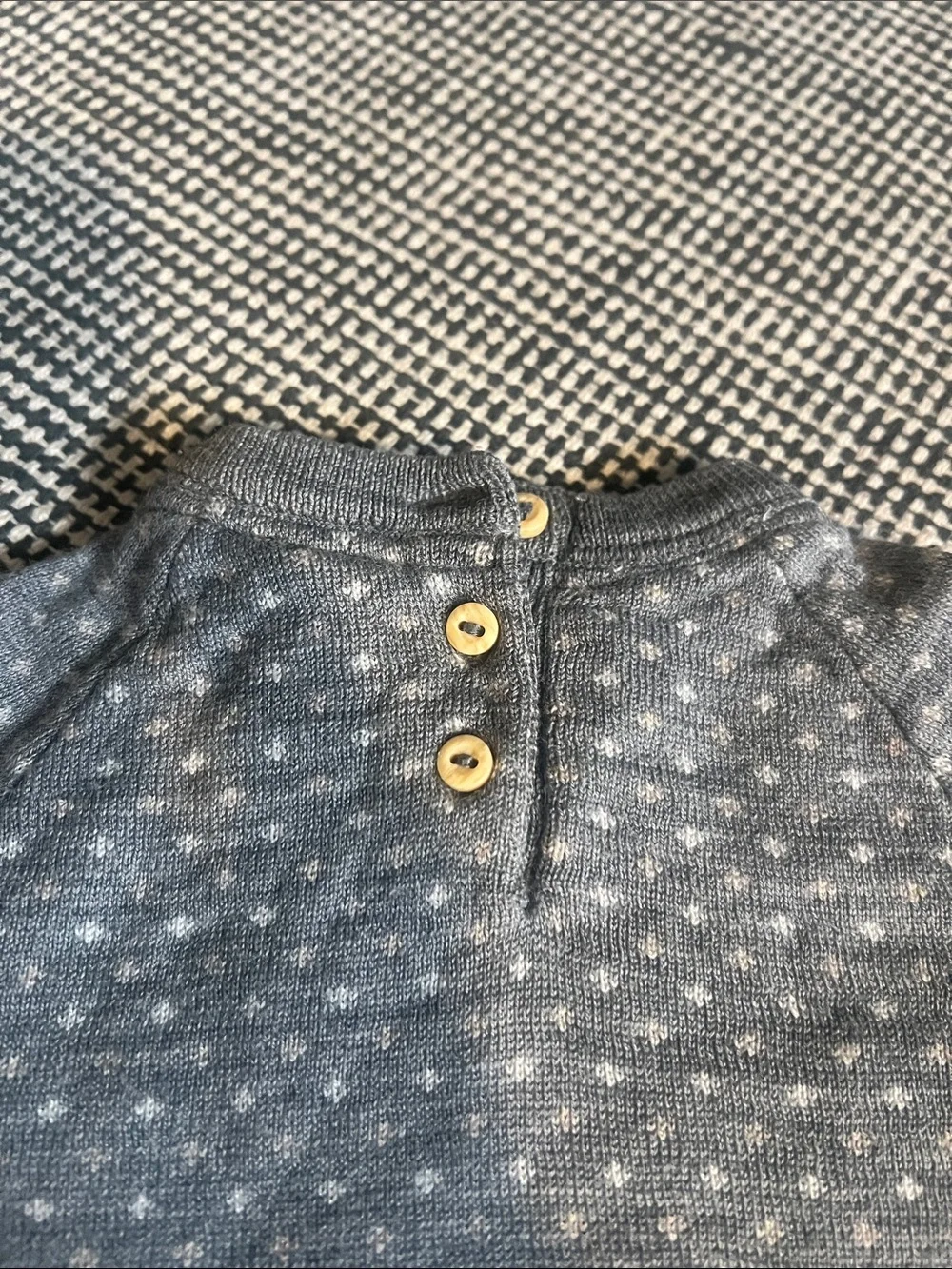 H&M Gray Knit outfit. 12-18 months.